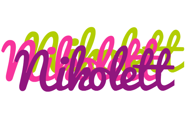 Nikolett flowers logo
