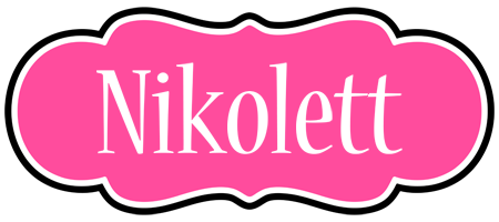 Nikolett invitation logo