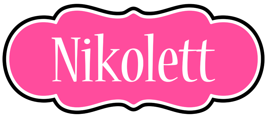 Nikolett invitation logo