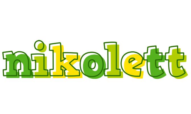 Nikolett juice logo