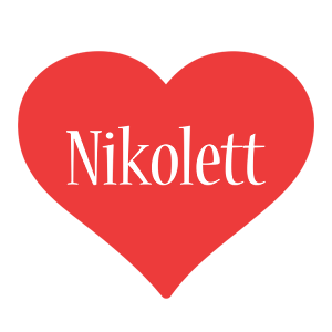 Nikolett love logo