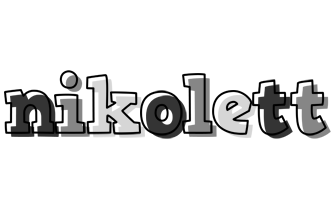 Nikolett night logo