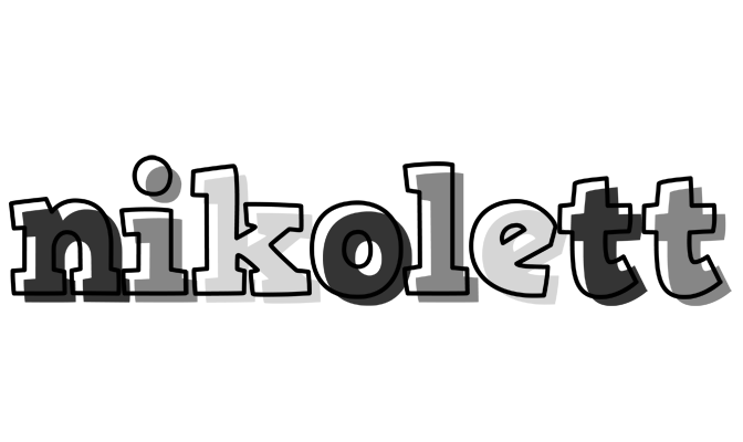 Nikolett night logo