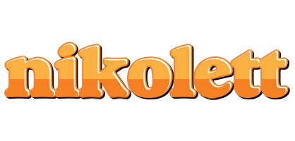 Nikolett orange logo