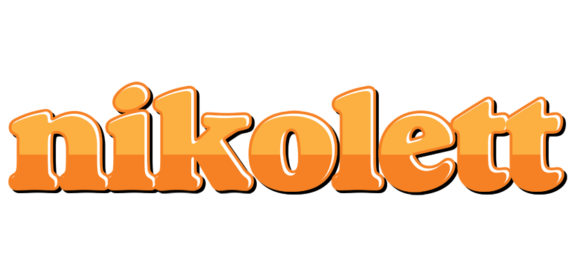 Nikolett orange logo