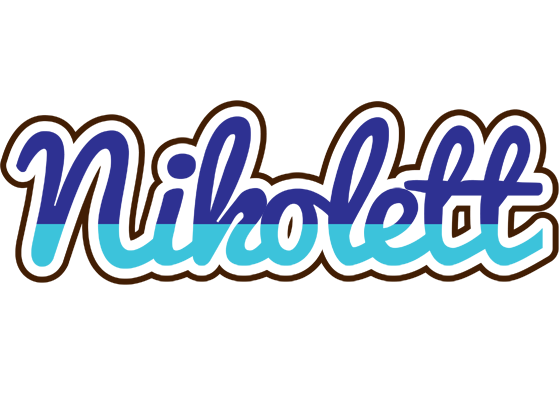 Nikolett raining logo