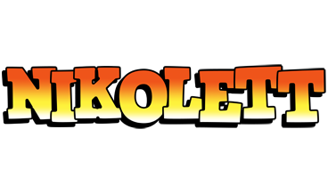 Nikolett sunset logo