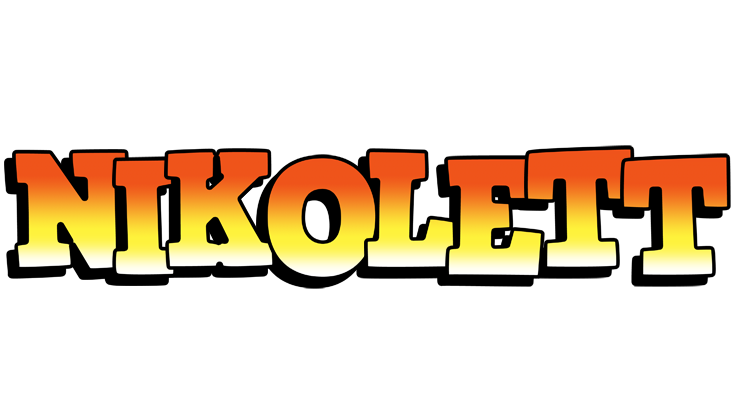 Nikolett sunset logo