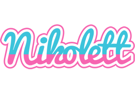 Nikolett woman logo