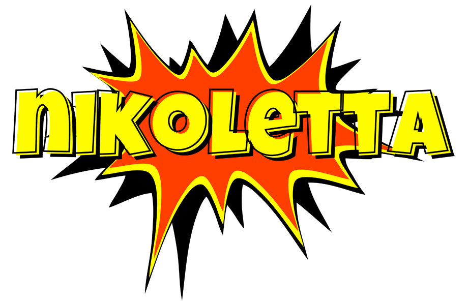 Nikoletta bazinga logo