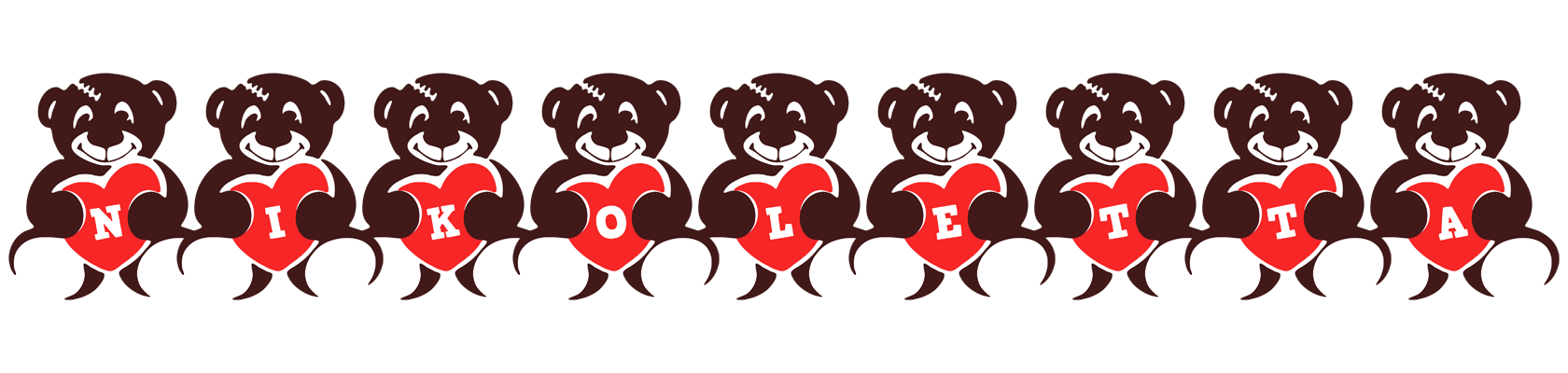 Nikoletta bear logo