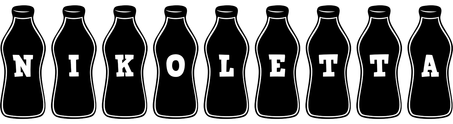 Nikoletta bottle logo