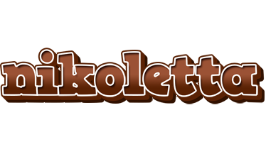 Nikoletta brownie logo