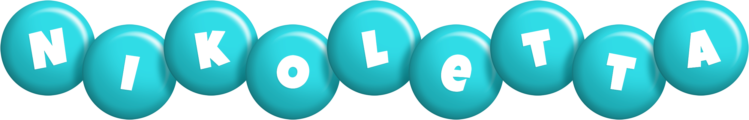 Nikoletta candy-azur logo
