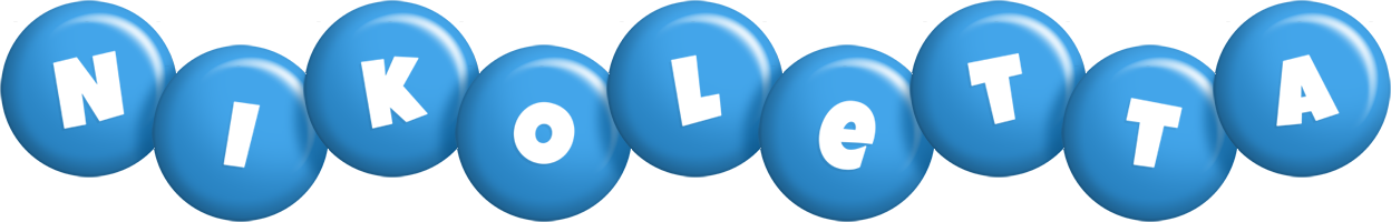 Nikoletta candy-blue logo