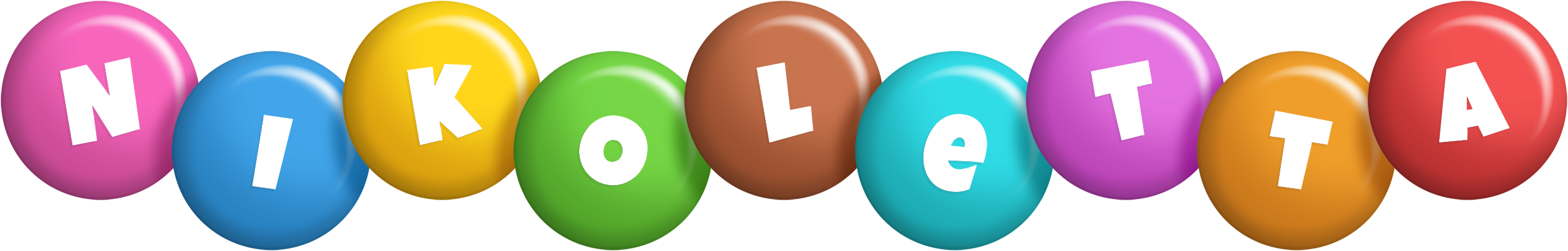 Nikoletta candy logo