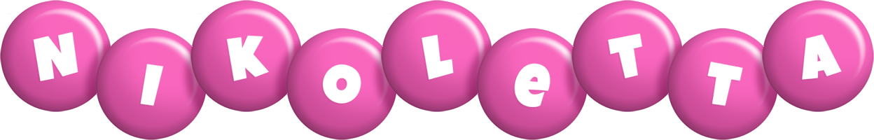 Nikoletta candy-pink logo