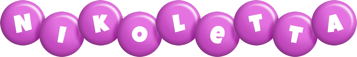 Nikoletta candy-purple logo