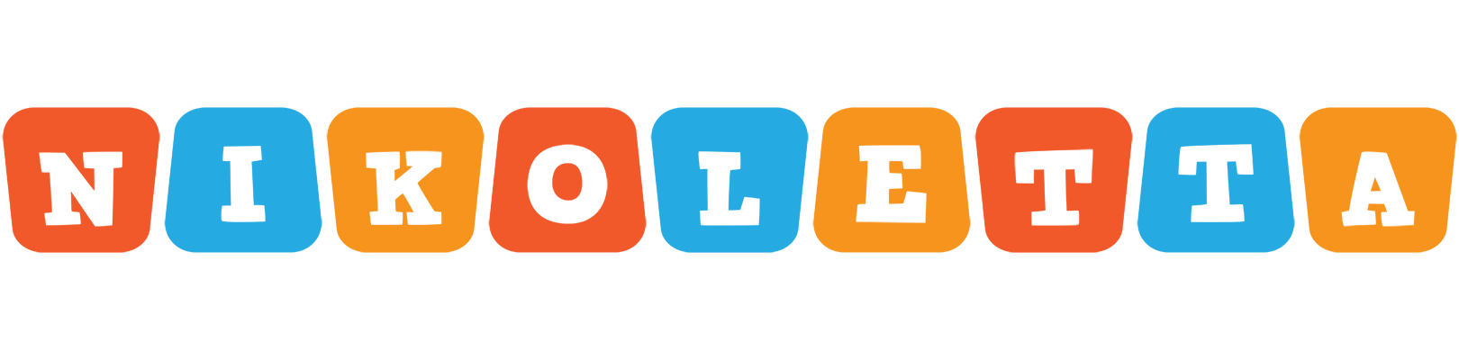 Nikoletta comics logo