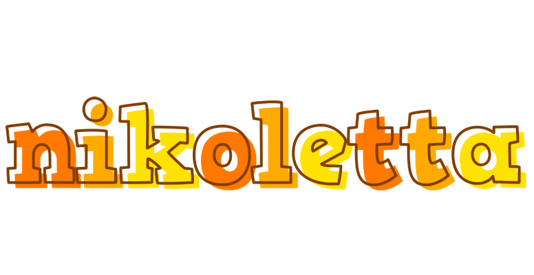 Nikoletta desert logo