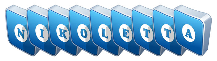 Nikoletta flippy logo