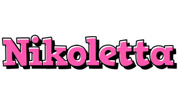 Nikoletta girlish logo