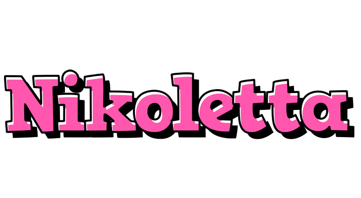 Nikoletta girlish logo