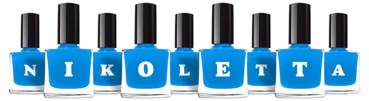 Nikoletta glossy logo