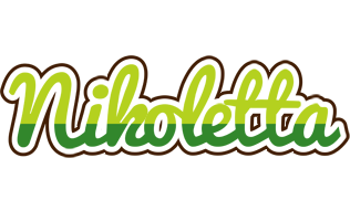 Nikoletta golfing logo