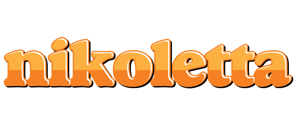 Nikoletta orange logo