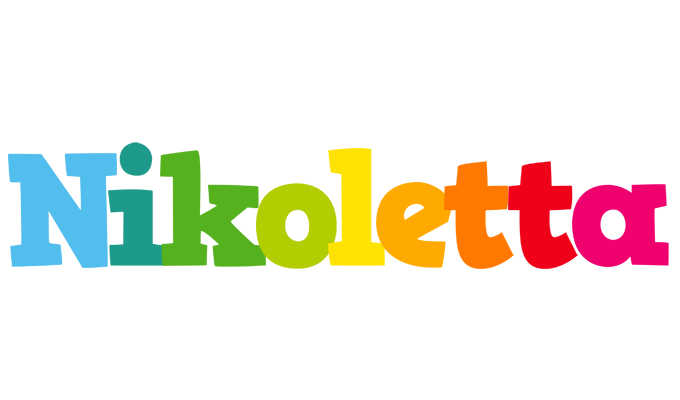 Nikoletta rainbows logo