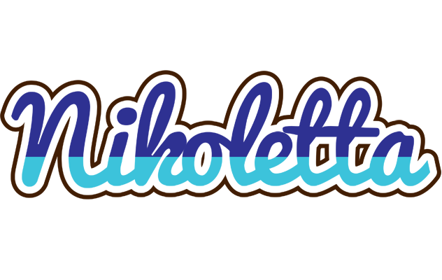 Nikoletta raining logo
