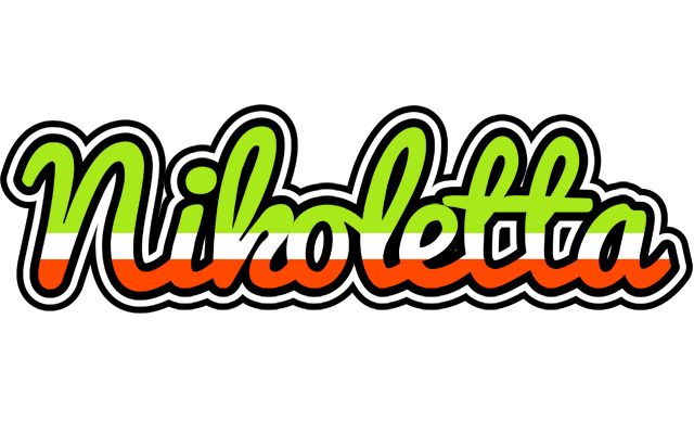 Nikoletta superfun logo