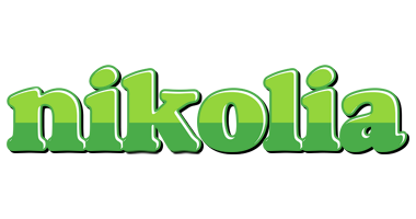 Nikolia apple logo