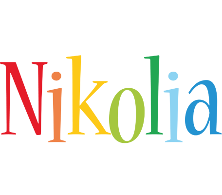 Nikolia birthday logo