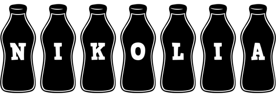 Nikolia bottle logo