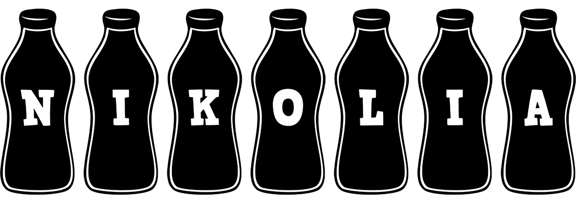 Nikolia bottle logo