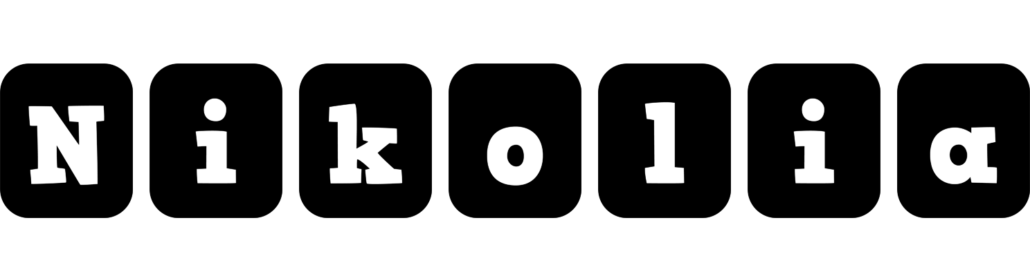 Nikolia box logo