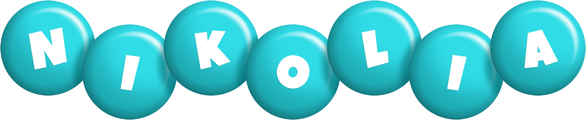 Nikolia candy-azur logo