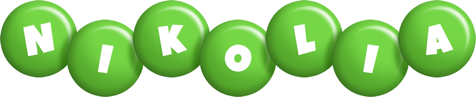 Nikolia candy-green logo