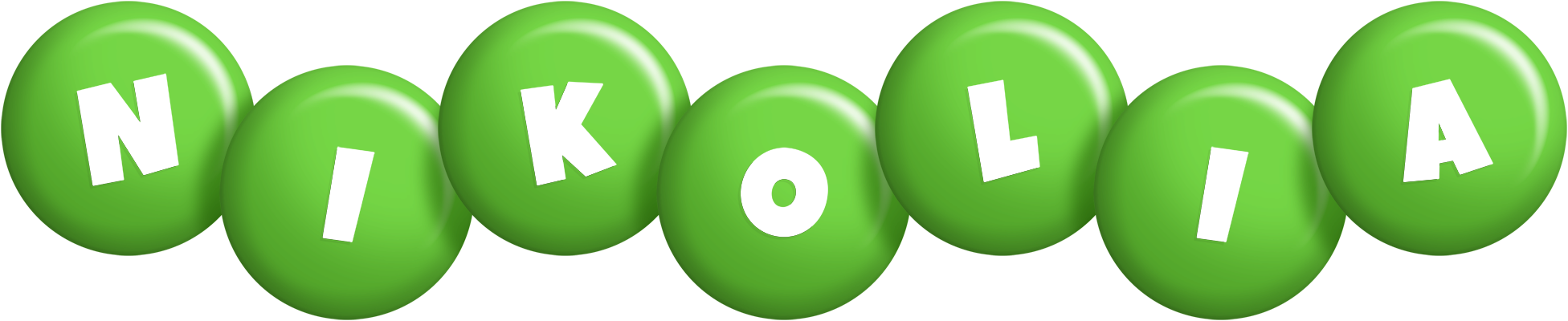 Nikolia candy-green logo