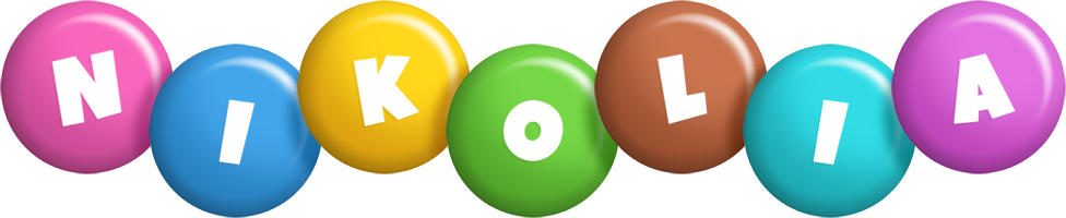 Nikolia candy logo