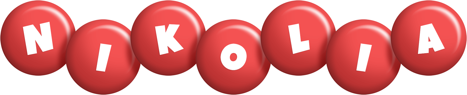 Nikolia candy-red logo