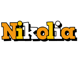 Nikolia cartoon logo