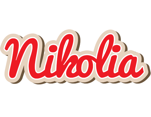 Nikolia chocolate logo