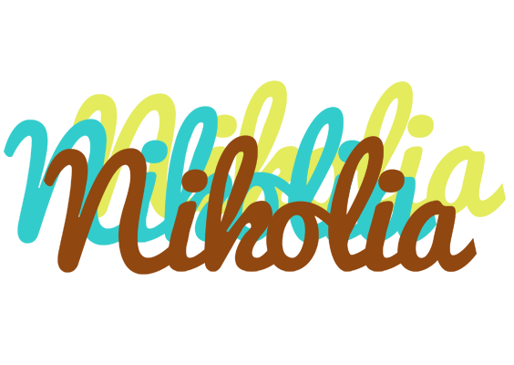 Nikolia cupcake logo