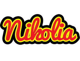 Nikolia fireman logo