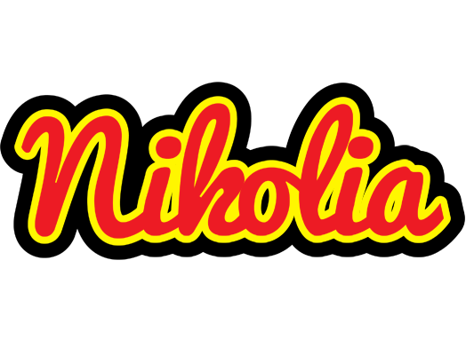 Nikolia fireman logo