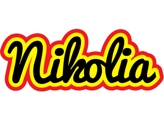 Nikolia flaming logo