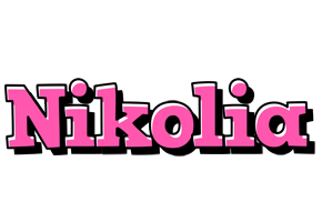 Nikolia girlish logo